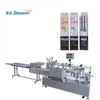customizable High-speed Data cable cartoning machine with hanging ears China manufacturer
