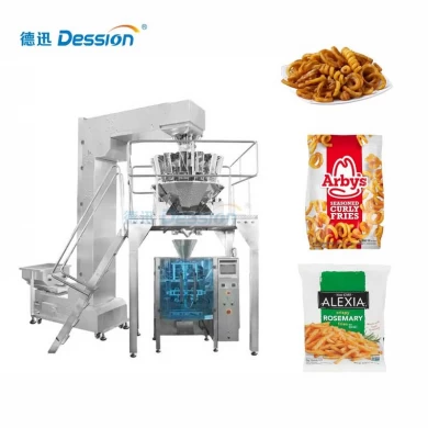 EX-Factory Price High-Speed Curly Fries packaging machine food packaging machine
