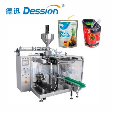Fábrica de China de la empaquetadora de líquidos doypack de jugo de bebida