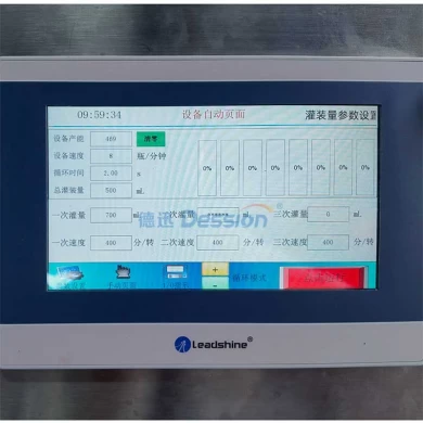 Máquina de envase de líquidos portátil semiautomática multifuncional fabricante na China