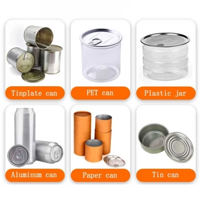 Can sealing machine, paper can, aluminum can, food can sealing machine