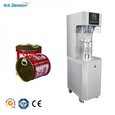Fabricante de máquinas selladoras de latas semiautomáticas de China