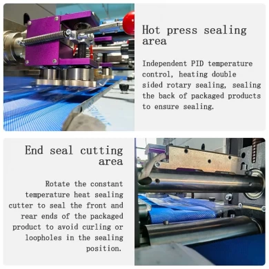 Automatic Disposable Syringe Flow Wrapping Packing Machine factory