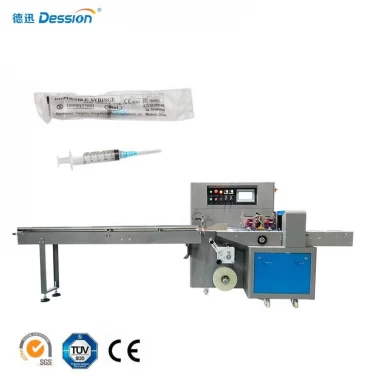 High speed automatic medical disposable syringe packing machine price