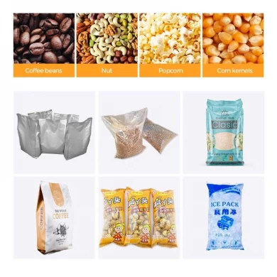 Automatic Dry Fruit Nuts Bag Packaging Machine Peanut Cashew Nuts Packing Machine manufacturer