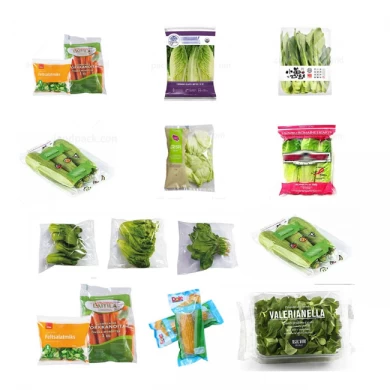 Automatic Horizontal Fresh Vegetables and Fruits Pillow Packing Machine For Business