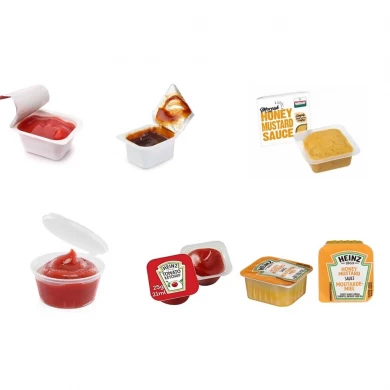 Hot filling revolution | Rotary ketchup filling machine - 85℃ constant temperature aseptic packaging, shelf life extended by 200%