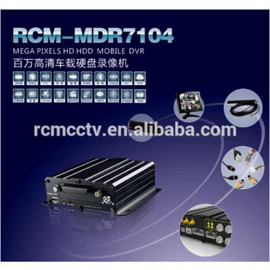 4CH 3G 4G RFID school bus mobile dvr support SMS alert to Parents for students safe