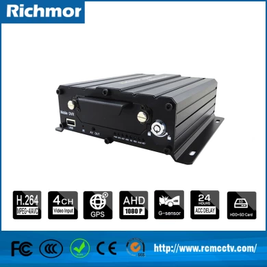 4ch mobile DVR  support PTZ