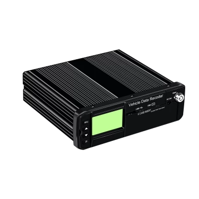 4channel hdd 1080P mobile dvr with 3channels RS232 +2channel RS485 connector, and with internal monitor