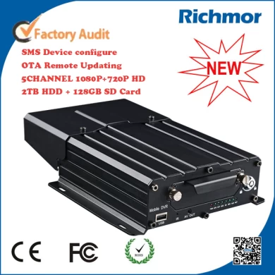 5CH Million Pixels mobile dvr vehicle dvr mdvr support 1CH IPC 4CH AHD camera with realtime monitor 3G