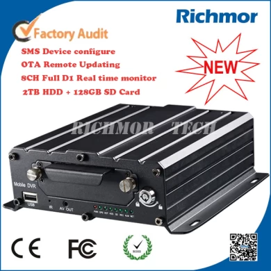 Factory 8channel HDD card mobile dvr
