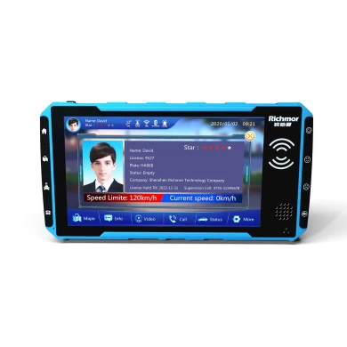 Monitor de tela de toque para solução de MDVR terminal de dados móvel de táxi competitivo