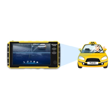 Richmor Smart Touchscreen-Monitor 3G 4G GPS WIFI Werbung RFID Mobile DVR für Taxi Bus Truck