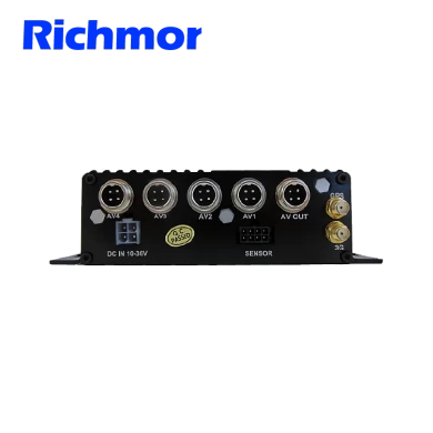 Richmor competitive price MDVR 4CH 720P HD SD card mobile DVR for bus truck taxi police car fleet management