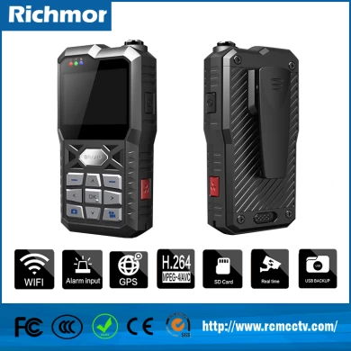 body worn camera dvr portable with gps 3g 4g wifi with cms software server