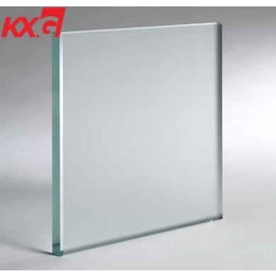 Fábrica de vidrio de barandilla de seguridad de proveedor de barandilla de vidrio esmerilado grabado al ácido de 10 mm en China