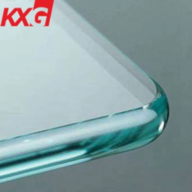 10mm clear tempered glass used for canopy glass factory