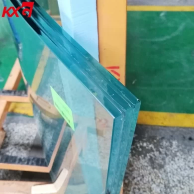 12+12+12mm 40.56mm curved tempered laminated glass supplier, 3 layer SGP laminated glass manufacturer