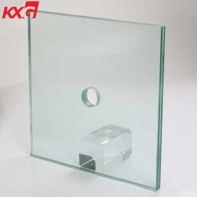 Precio de balaustrada de vidrio templado de 12 mm 4 + 4 mm balaustrada de vidrio laminado para balcón