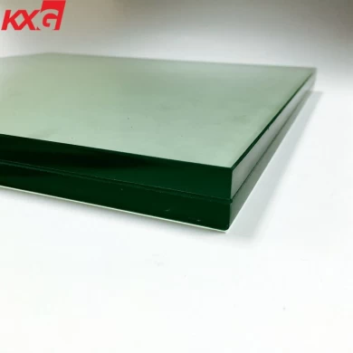 17.52mm clear PVB tempered laminated glass,884 shatterproof laminated glass China factory