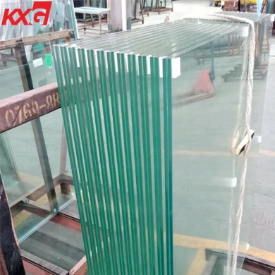 Vidrio laminado templado transparente de 17.52 mm para barandilla, 884 barandilla de seguridad templado fabricado de vidrio de construcción laminado en China