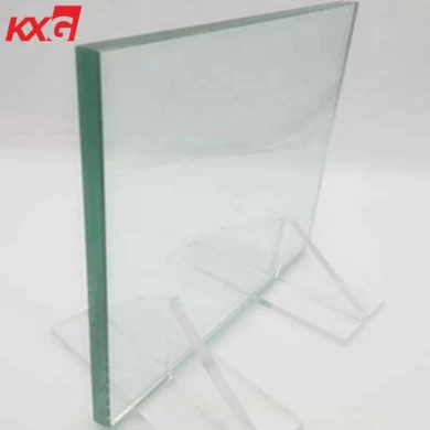 Distribuidor de vidrio flotado ultra claro transparente de 19 mm fábrica de proceso de vidrio convencional