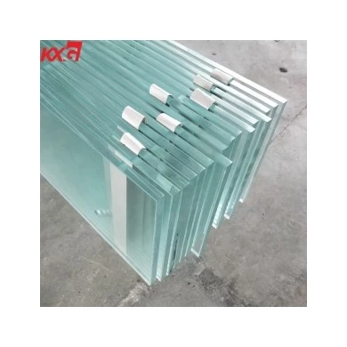 19mm extra clear toughened glass,19mm ultra clear tempered glass factory, 19mm low iron tempered glass supplier