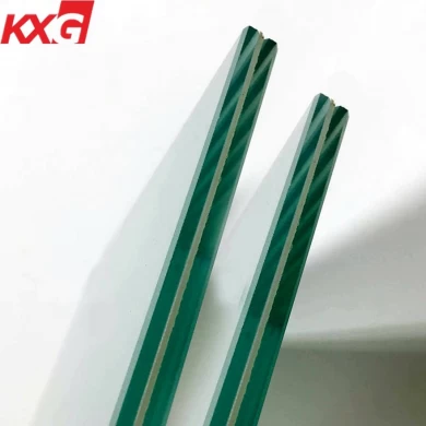 8.76mm ultra clear toughened laminated glass 442 low iron tempered laminated glass