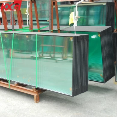 8mm+6A+8mm double clear tempered insulated glass panels for commercial windows and doors