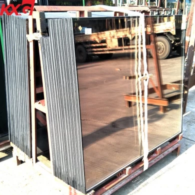 8mm-6A-8mm tempered double glazing glass panels for commercial windows, building insulated glass unit