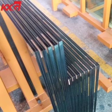 China 10.38mm heat strengthened laminated glass factory, high quality 551 clear PVB heat strengthened laminated glass