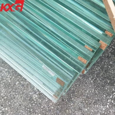 China 10.76 Fábrica de vidrio laminado de seguridad de tamaño jumbo mm, vidrio laminado PVB endurecido de alta calidad de 552