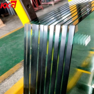 China KXG balustrade glass factory 19mm tempered glass handrail railing