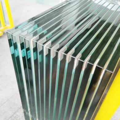 China architectural glass factory 8mm safety tempered canopy glass price