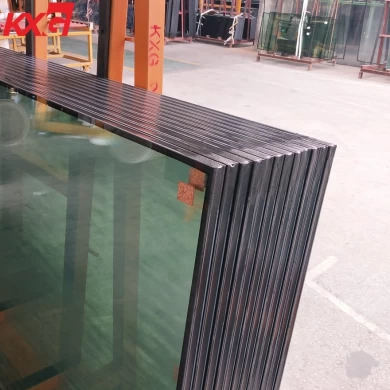 China build glass factory supply 5mm-12A-5mm tempered low e insulated glass, 5mm clear tempered glass+12mm air spacer+5mm low e tempered double glazing glass