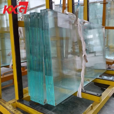 China building glass factory supply jumbo size 19mm low iron tempered glass, ultra clear tempered glass