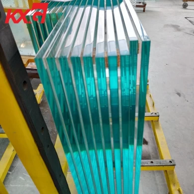 China building glass factory supply jumbo size 19mm low iron tempered glass, ultra clear tempered glass