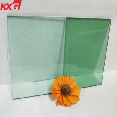 China factory 8mm tinted green color safety decorative tempered glass