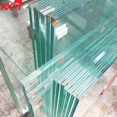 China fábrica de vidrio de construcción 12.76 mm vidrio laminado para ventanas y puertas