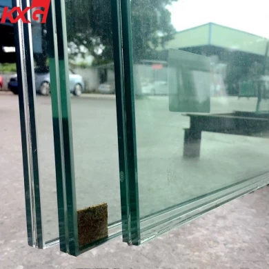 Kaca bangunan kilang China 12.76 mm kaca berlapis untuk tingkap dan pintu