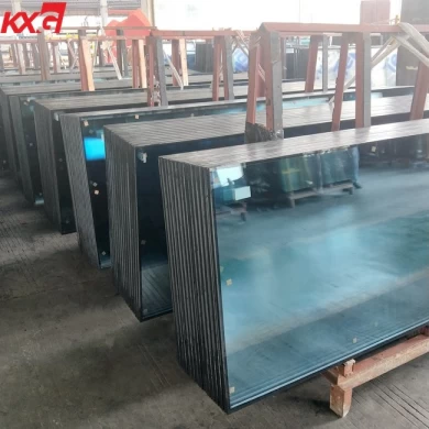 Fábrica de China pri ce en ahorro ergy DGU control solar 6 mm + 12Argon + 6 mm muro de cortina de vidrio con aislamiento de seguridad templado