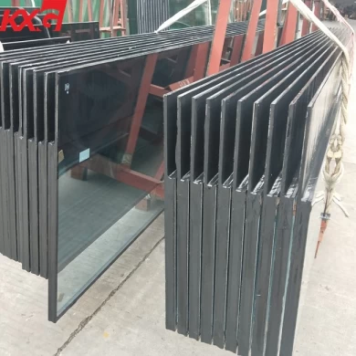 China factory price energy saving DGU solar control 6mm+12Argon+6mm safety tempered insulated glass curtain wall