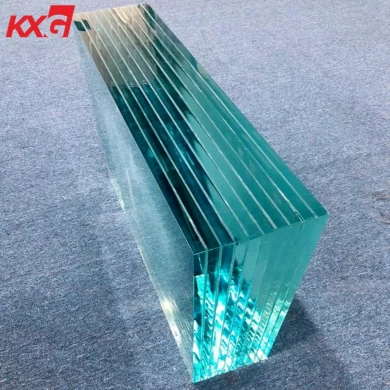 China glass factory supplier SGP high strength film ultra clear laminated glass balustrade