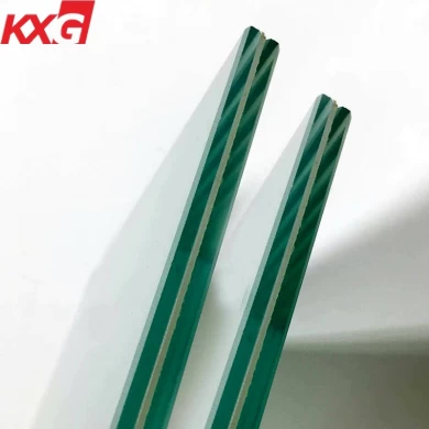 China glass supplier 663 annealed tempered clear laminated glass 13.14mm