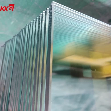 China high quality 10mm clear building tempered glass toughened construction glass factory price