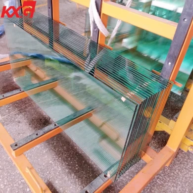China professional Half tempered toughened glass factory, heat strengthened building glass factory