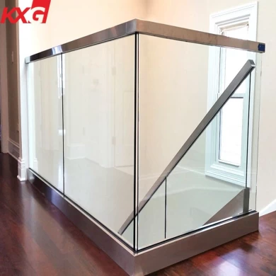 China safety balustrade glass supplier, custom 8mm 10mm 12mm 15mm flat curved balcony railing glass, stair handrail glass manufacturer