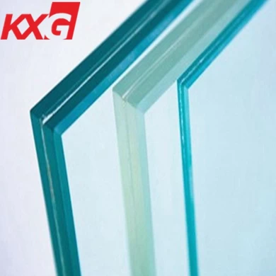 Customized impact resistant safety laminated glass curtain wall facade China glass factory supplier