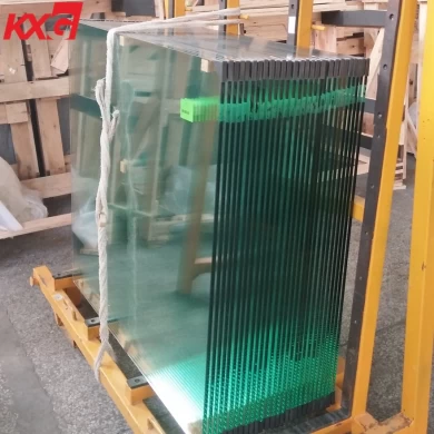Export to Australian market 12mm clear tempered heat soak glass, 12mm clear toughened heat soak glass factory in China